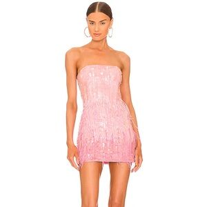 Retrofete Anastasia Dress Bubblegum Pink XS